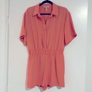 BCBG romper size Medium peach